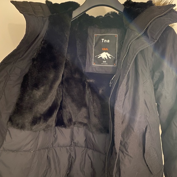 NEW TNA VAIL GOOSE DOWN PARKA XXS - Picture 2 of 9